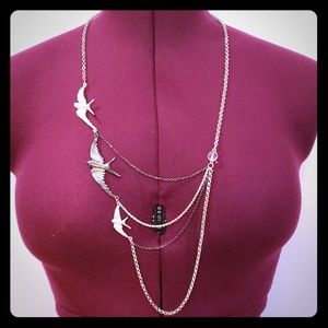 Cute bird necklace